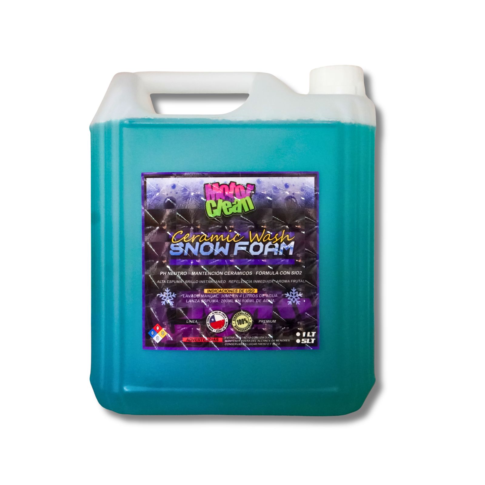 Ceramic Wash Snow Foam 5Litros Motor Clean 5LITROS