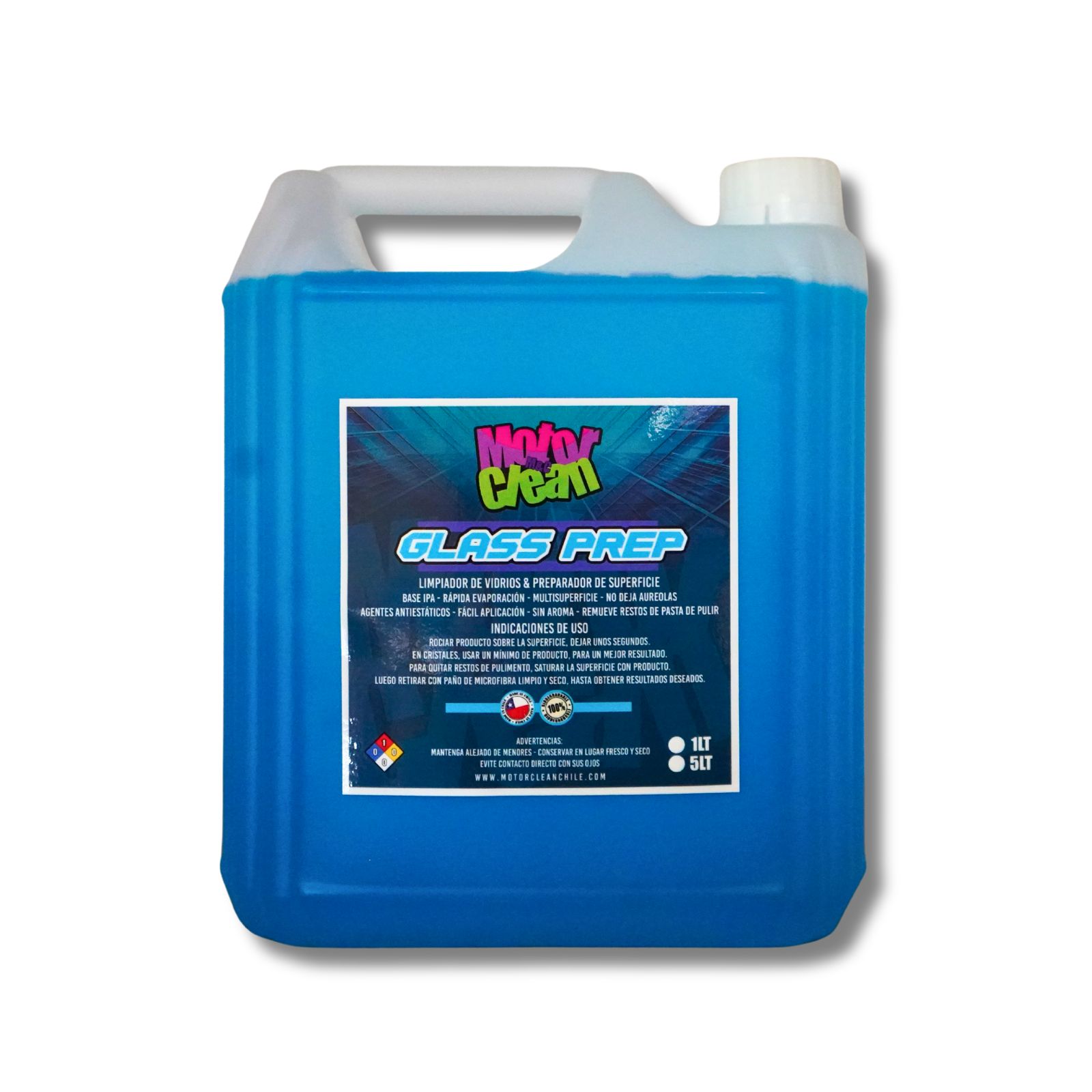 Preparador de Superficies Glass Prep Motor clean5Litros 5LITROS