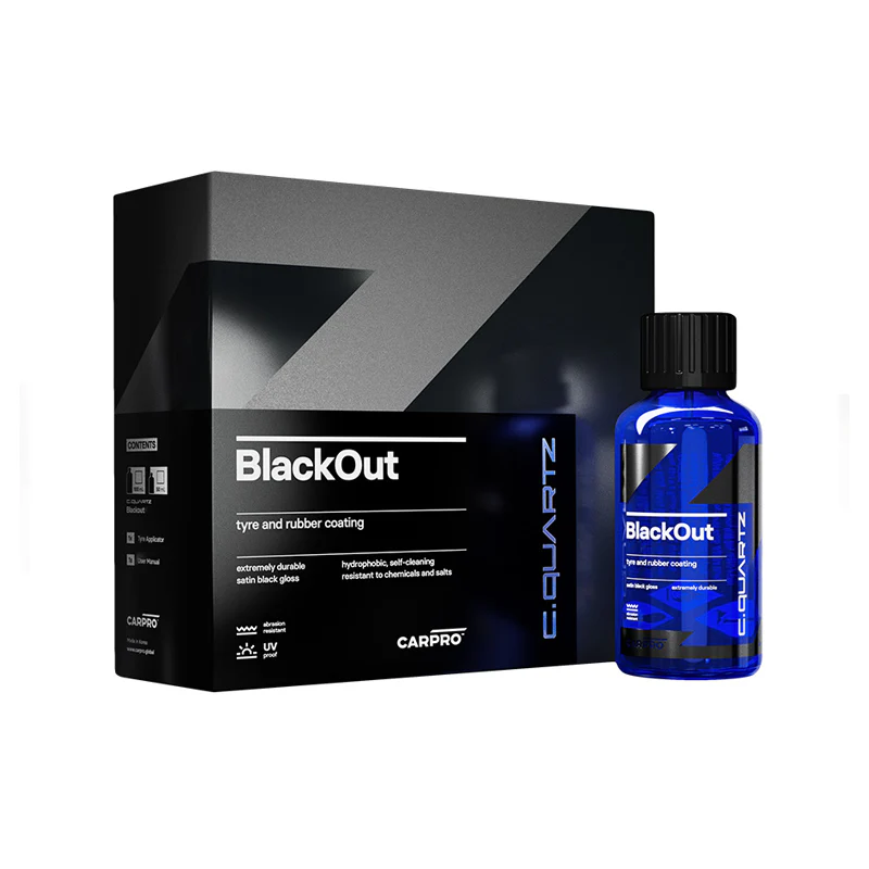 CARPRO SELLADOR DE NEUMATICO Y PLASTICO BLACKOUT 100ML