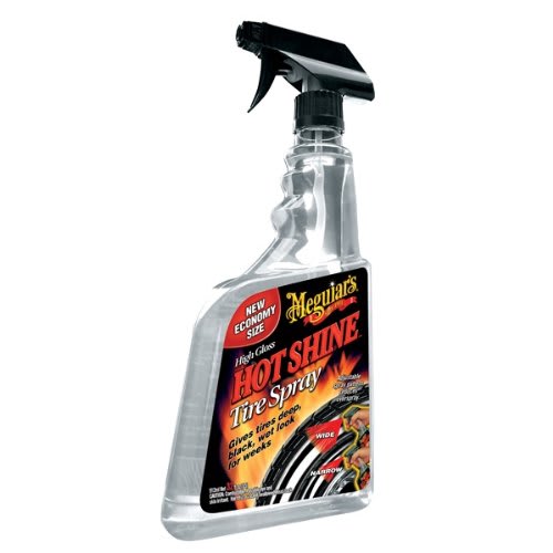 Renovador de neumaticos HotShine tire spray Meguiars 709ml