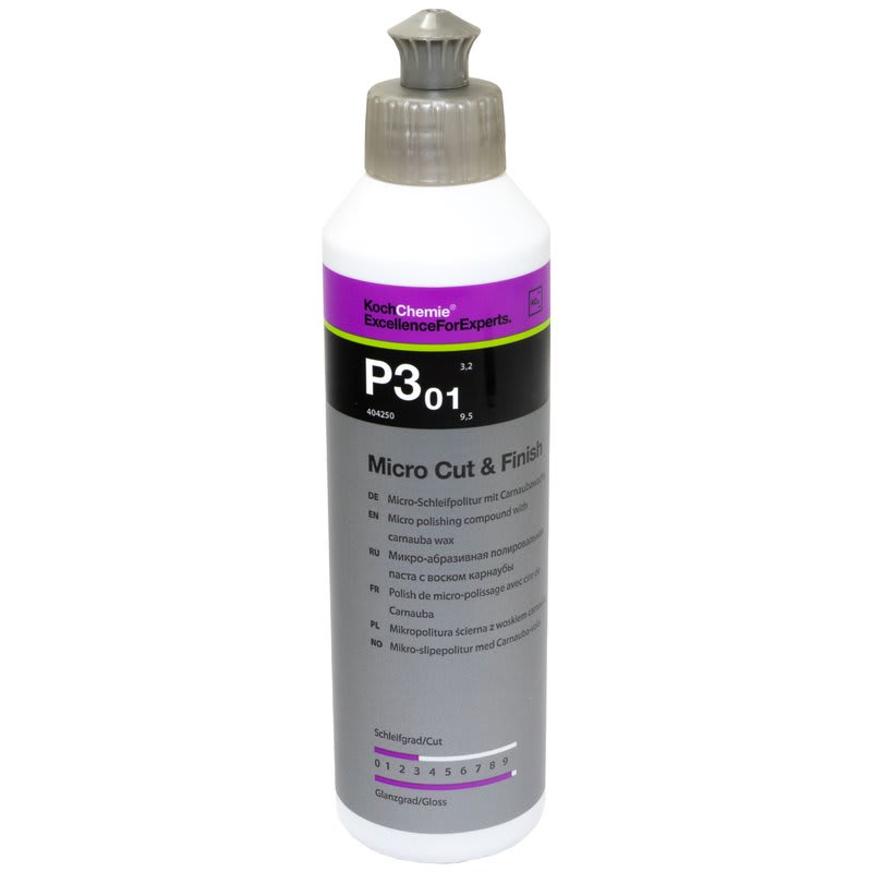 COMPUESTO DE PULIDO Micro Cut y Finish P3 01 KoshChemie 250ml
