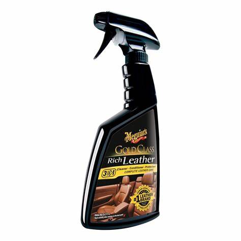 Limpiador de cuero Gold Class Rich Leather Meguiars 450 ml