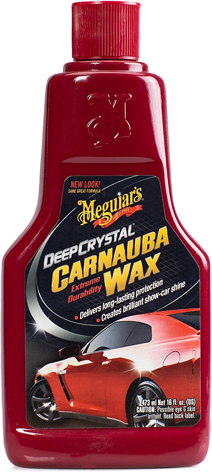 Cera para autos liquido Deep Crystal Carnauba Wax 473ml